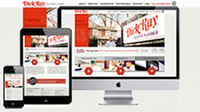 DickRay Responsive Website Design Screenshot