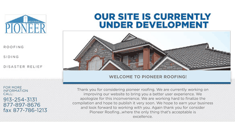 Kansas Web redesign client
